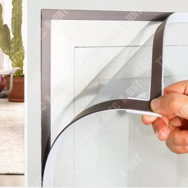 TD® Magnetiska myggnät 50*80cm Stark magnetisk dragkraft Mygg- och dammskydd Punkteringsskyddande skärm