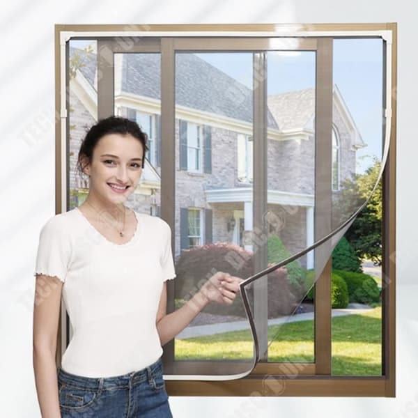 TD® Myggnät 150*200cm Anti-mygg och anti-damm Miljöriktigt och luktfritt Magnetiska myggnät