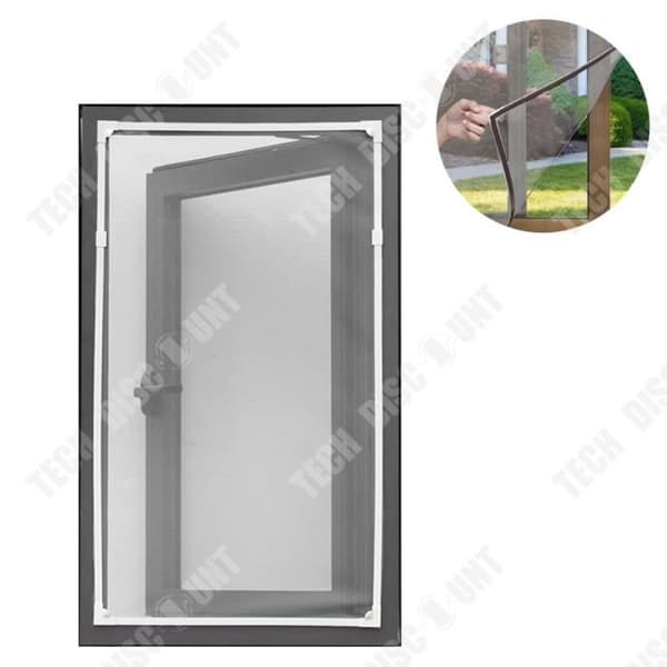 TD® Myggnät 150*200cm Anti-mygg och anti-damm Miljöriktigt och luktfritt Magnetiska myggnät