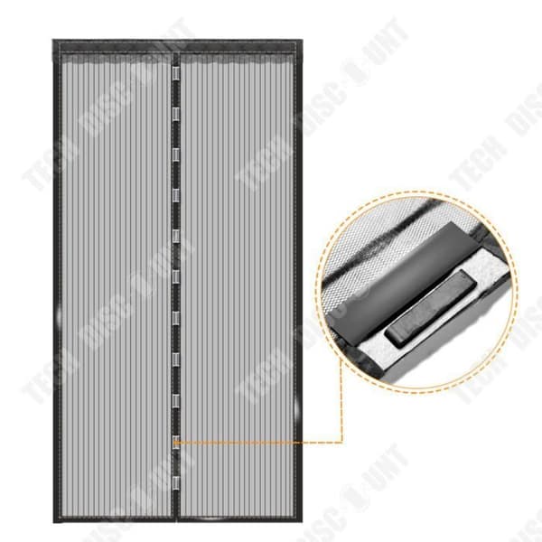 TD® Anti-Mosquito Dörrgardin 100*200cm Tät skärm Mesh Starkt magnetiskt block Anti-mygggardin för sommar