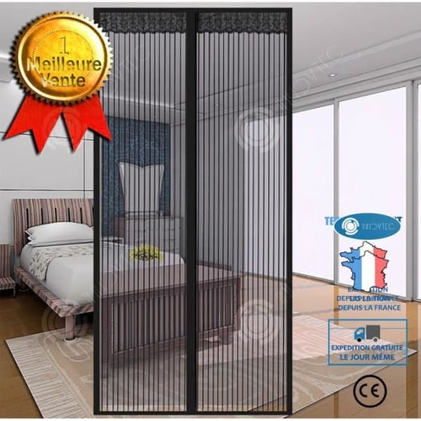 INN® myggnät 160x220 cm Integrerad magnetremsa Sömlös stängning