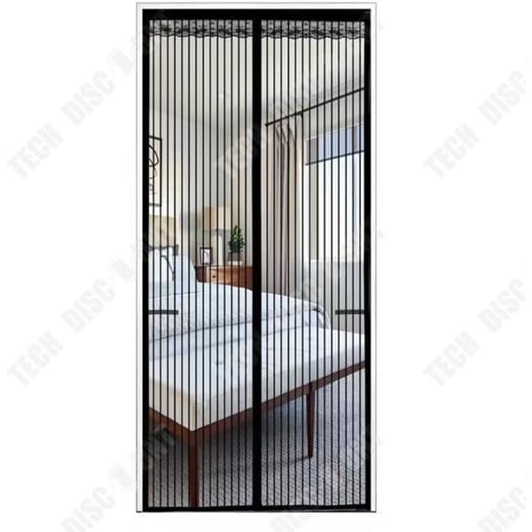 TD® Myggnät Fönsterdörr 160*230CM Sommarhushållsmagnetisk gardin Myggnät Myggmedelsskärm med magnet