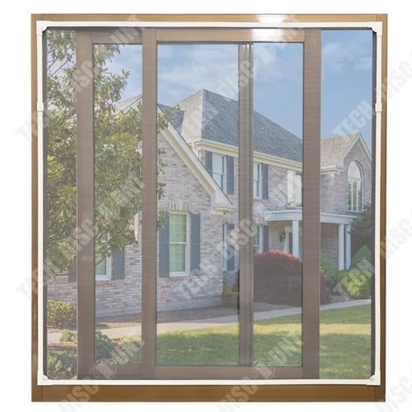 TD® Magnetisk skärm, dörrgardin, självhäftande skärm, självmonterande, dammtät, lätt att installera, PVC-material