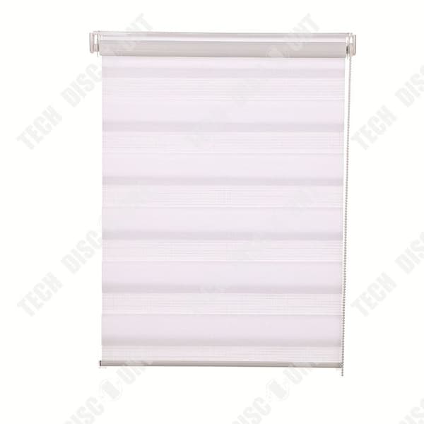 TD® Set med 2st Zebragardiner 55*170cm Badrumsgardiner Sträckta rullgardiner Badrumsmörkläggningsgardiner