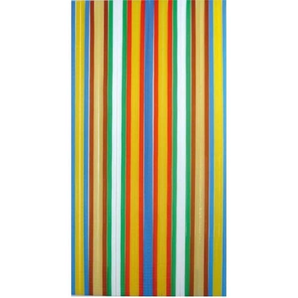 Dörrgardin Antiller i polyeten - 90x200 cm - multikolor