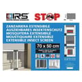 Miniatyrbild 3 av 4: Utbyggbar myggnät - TELESIO - 70X50 - Vit - Aluminium - Justerbar