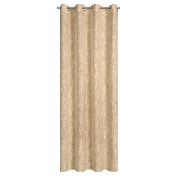 Færdiglavet gardin med øjer LIREN 140x250 Eurofirany beige
