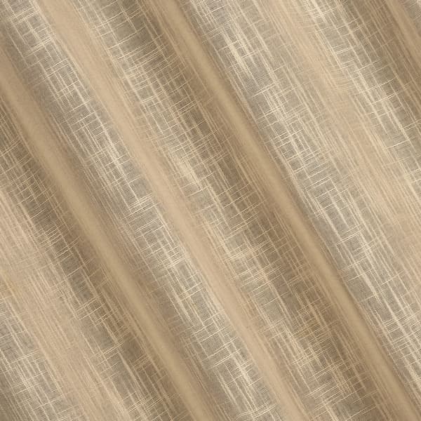 Færdiglavet gardin med øjer LIREN 140x250 Eurofirany beige