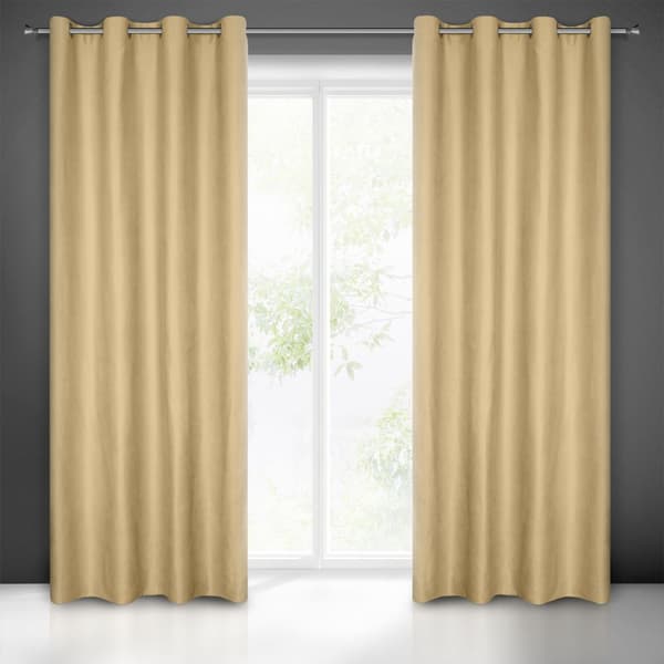 Valmis verho silmukoilla ADA 140x250 Eurofirany beige