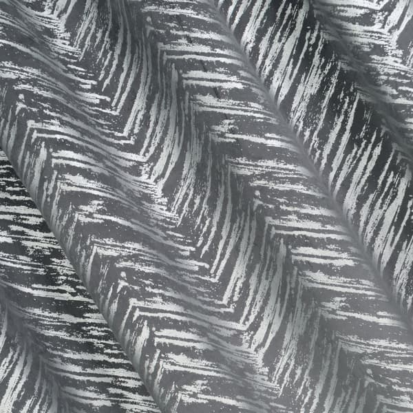 Färdig gardin med öljetter SARA 140x250 Eurofirany stål/silver