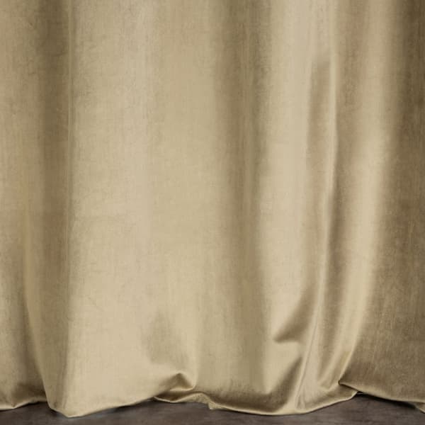 Färdiggjord gardin med öljetter ELEN 140x250 Eurofirany beige/champagne