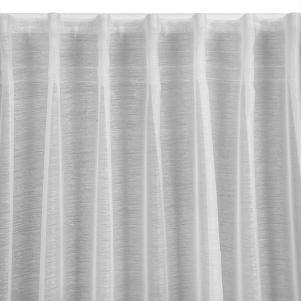 Færdiglavet gardin på tape BELISSA 140x300 Eurofirany hvid