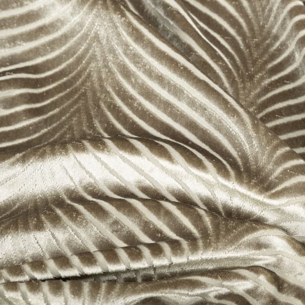 Færdiglavet gardin med øjer LUSSI 140x250 Eurofirany mørk beige