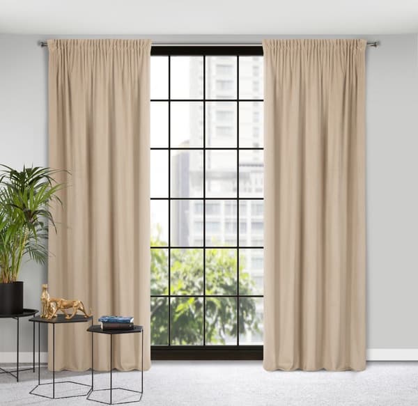 Valmis verho teipillä PIERRE 140x300 Pierre Cardin Eurofirany cappuccino