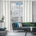 Miniatyrbillede 10 af 11: Færdiglavet gardin med øjer ELIZA 140x250 Eurofirany hvid