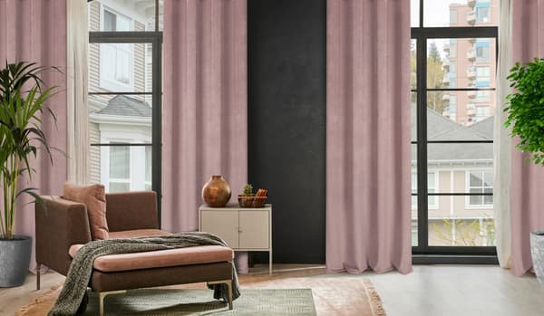 Valmis verho silmukoilla ELIZA 140x250 Eurofirany-jauhe