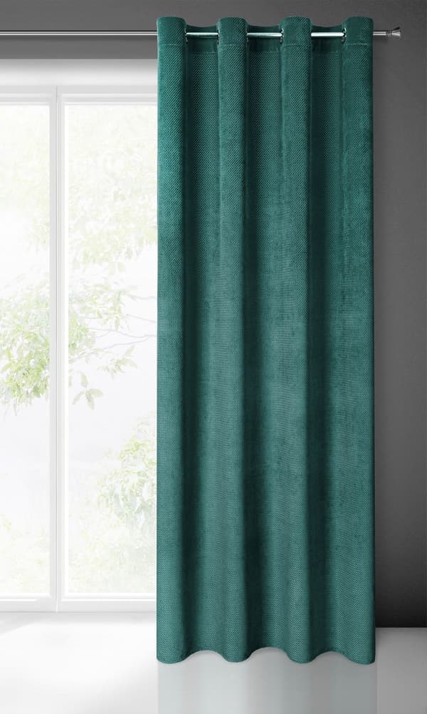 Færdiglavet gardin med øjer ELIZA 140x250 Eurofirany mint