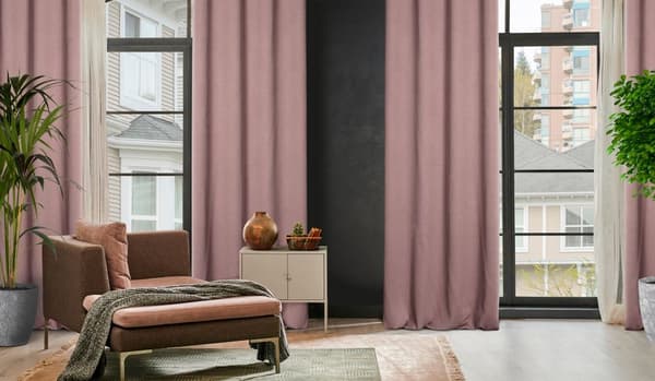Valmis verho silmukoilla AMARO 140x250 Eurofirany-jauhe