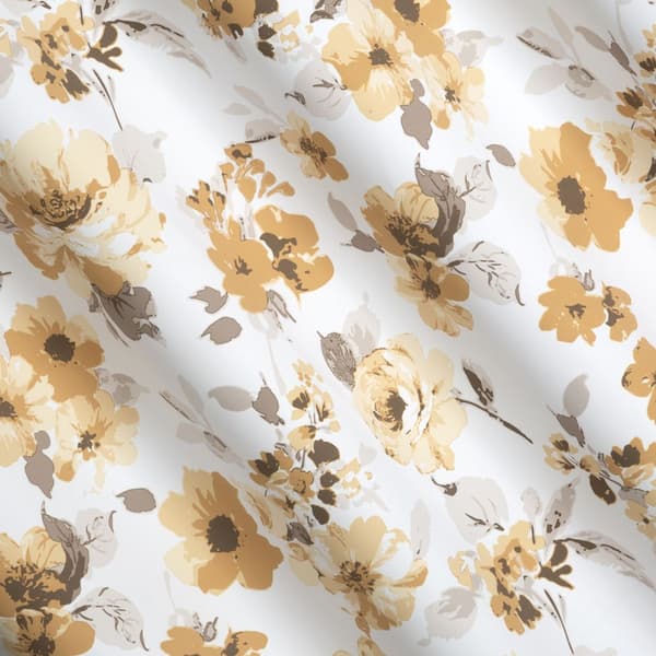 Færdiglavet gardin med øjer CAREN 140x250 Eurofirany hvid/beige