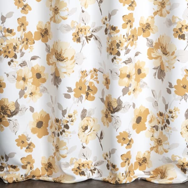 Færdiglavet gardin med øjer CAREN 140x250 Eurofirany hvid/beige