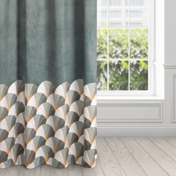 Færdiglavet gardin med øjer GINA 140x250 Design91 stål