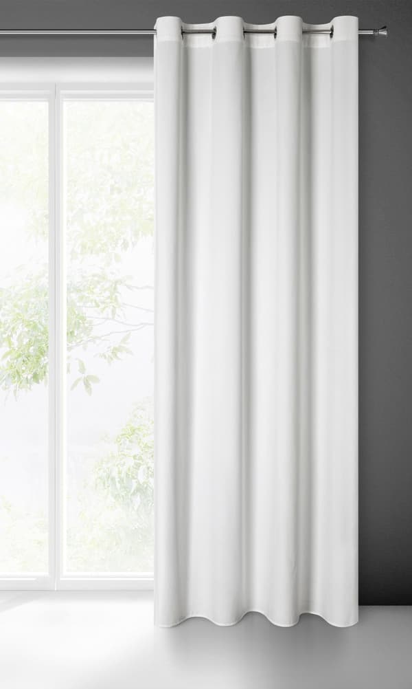 Færdiglavet gardin med øjer PIERRE 140x250 Pierre Cardin Eurofirany hvid