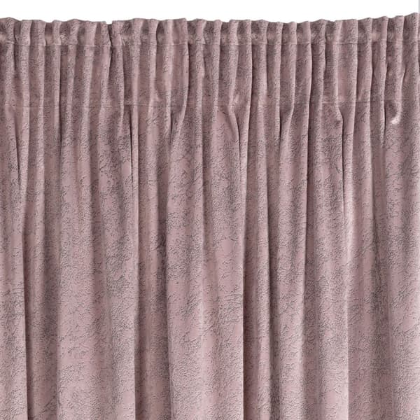 Færdiglavet gardin på tape RIVA 140x270 Eurofirany pink