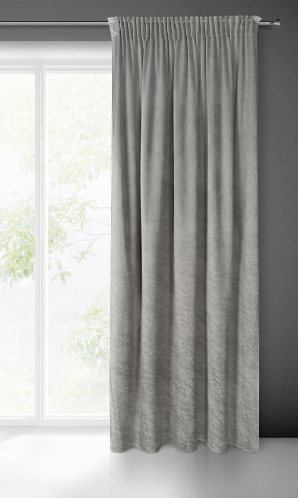 Færdiglavet gardin på tape RIVA 140x270 Eurofirany ask
