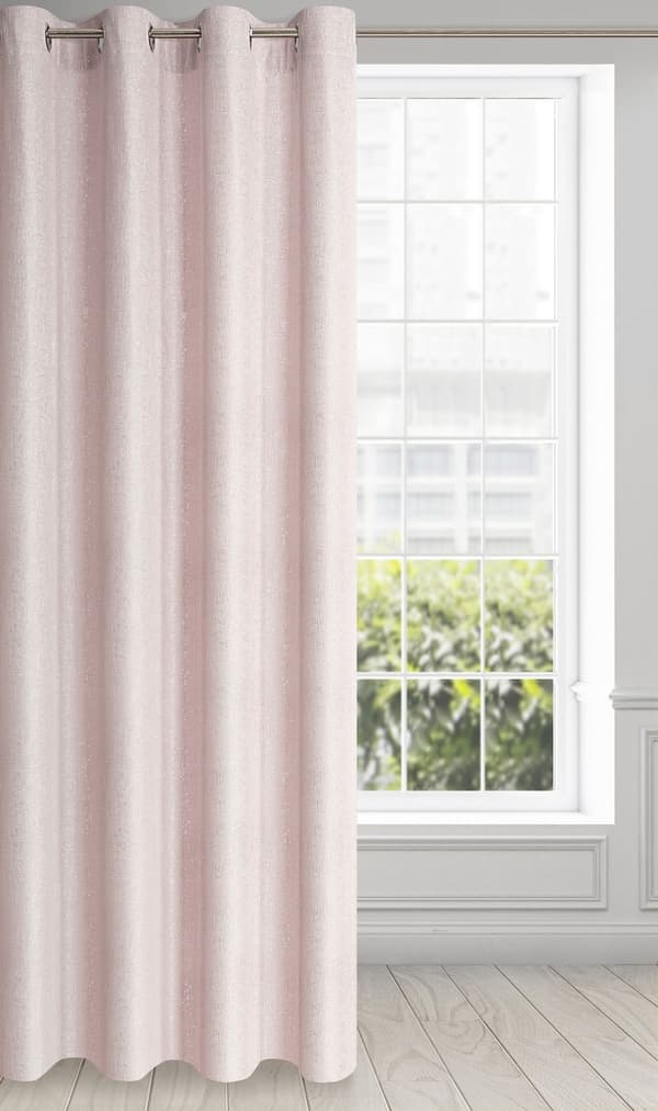 Færdiglavet gardin med øjer LIV 140x250 Eurofirany pink