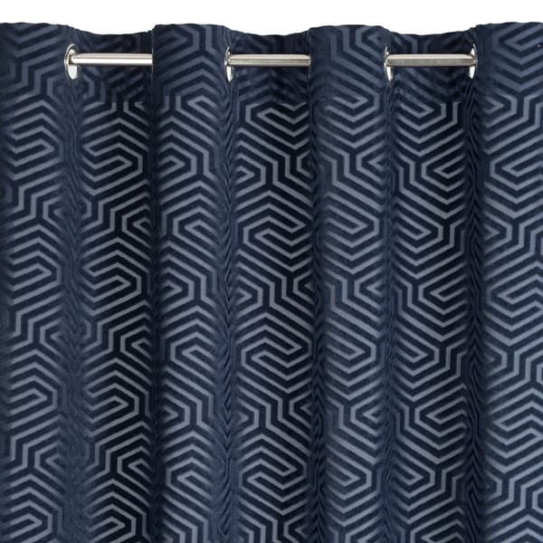Valmis verho silmukoilla INGA 140x250 Pierre Cardin Eurofirany laivastonsininen