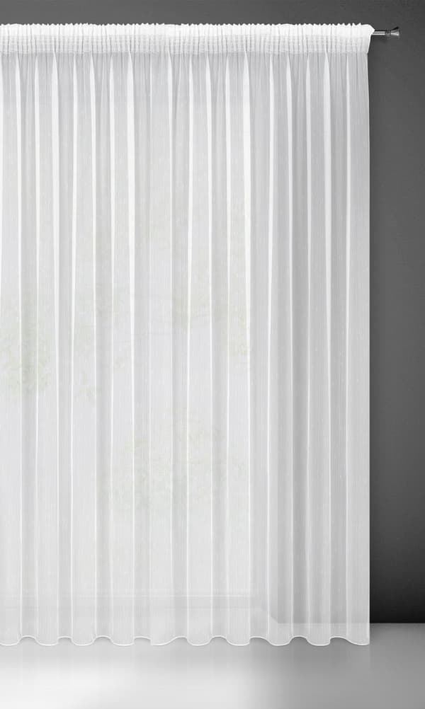 Valmis verho teipillä PILAR 350x270 Eurofirany valkoinen