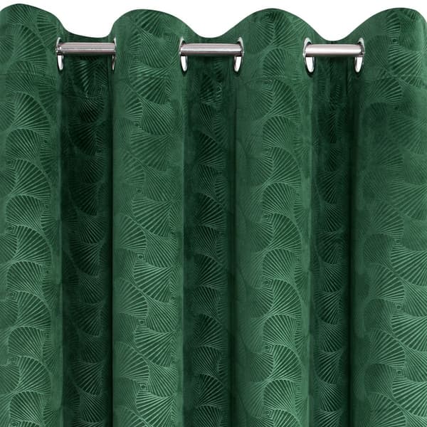 Färdig gardin med öljetter ELLEN 140x250 Design91 grön