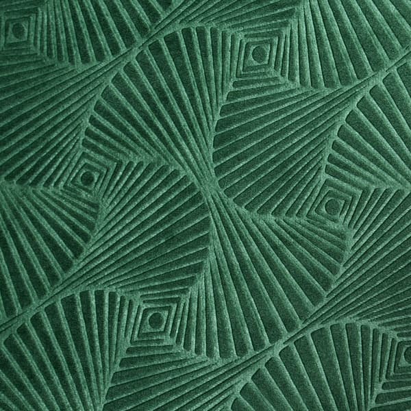 Färdig gardin med öljetter ELLEN 140x250 Design91 grön