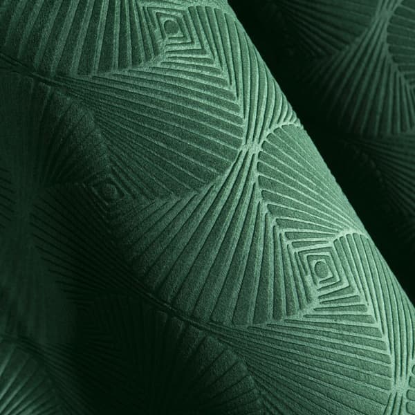 Färdig gardin med öljetter ELLEN 140x250 Design91 grön