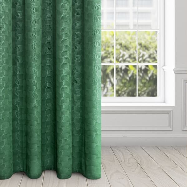 Färdig gardin med öljetter ELLEN 140x250 Design91 grön