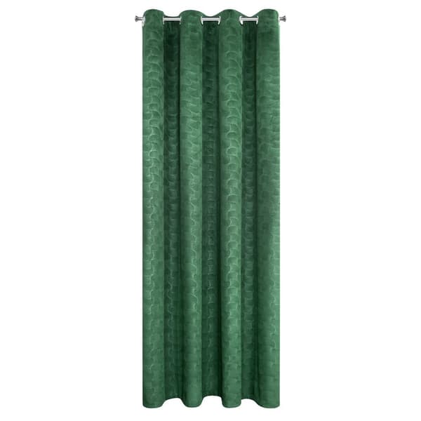 Färdig gardin med öljetter ELLEN 140x250 Design91 grön