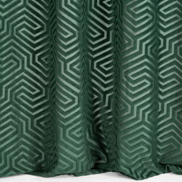 Valmis verho silmukoilla INGA 140x250 Pierre Cardin Eurofirany tummanvihreä