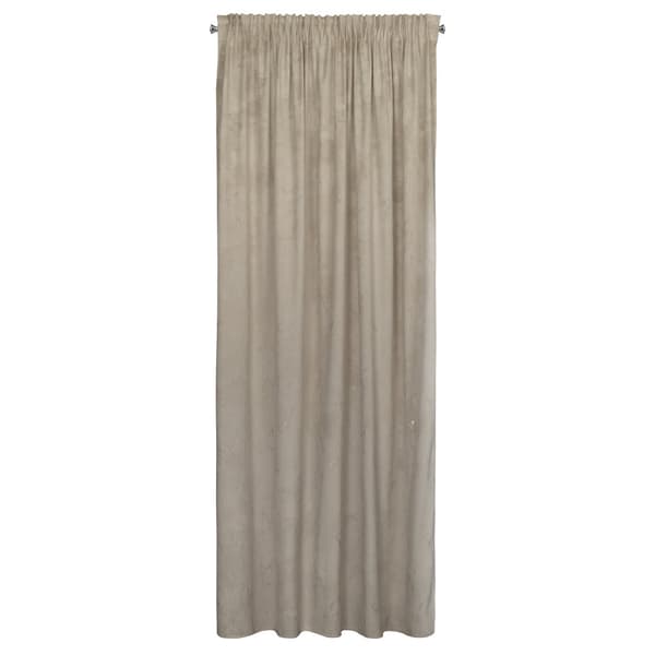 Färdiggjord gardin på tejp NADIA 140x300 Eurofirany beige guld