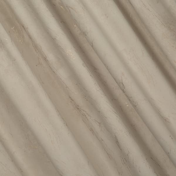 Färdiggjord gardin på tejp NADIA 140x300 Eurofirany beige guld