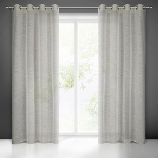 Valmis verho silmukoilla AMARI 140x250 Eurofirany beige