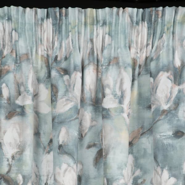 Gardin klar på tape GRACJA 140x270 Eurofirany stålcreme med magnolia