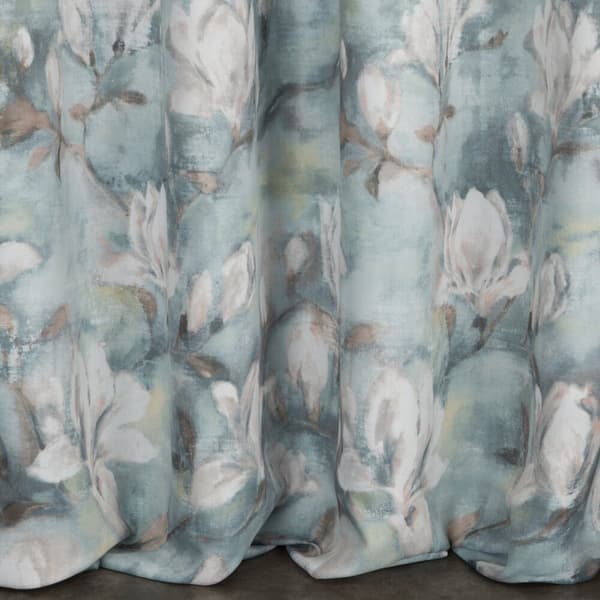 Gardin klar på tape GRACJA 140x270 Eurofirany stålcreme med magnolia