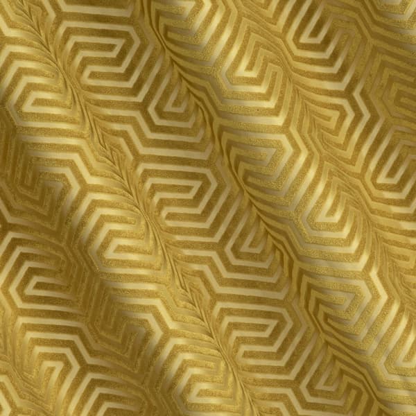 Valmiit verhot INGA-silmukoilla 140x250 Pierre Cardin Eurofirany kultaa