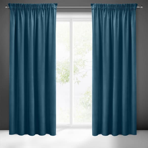 Valmis verho teipillä SIBEL 140x270 Pierre Cardin Eurofirany tummansininen