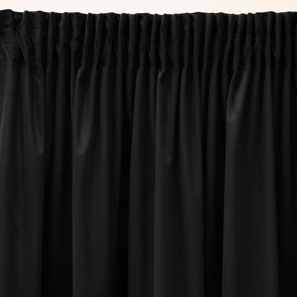 Valmis verho teipillä SIBEL 140x270 Pierre Cardin Eurofirany musta