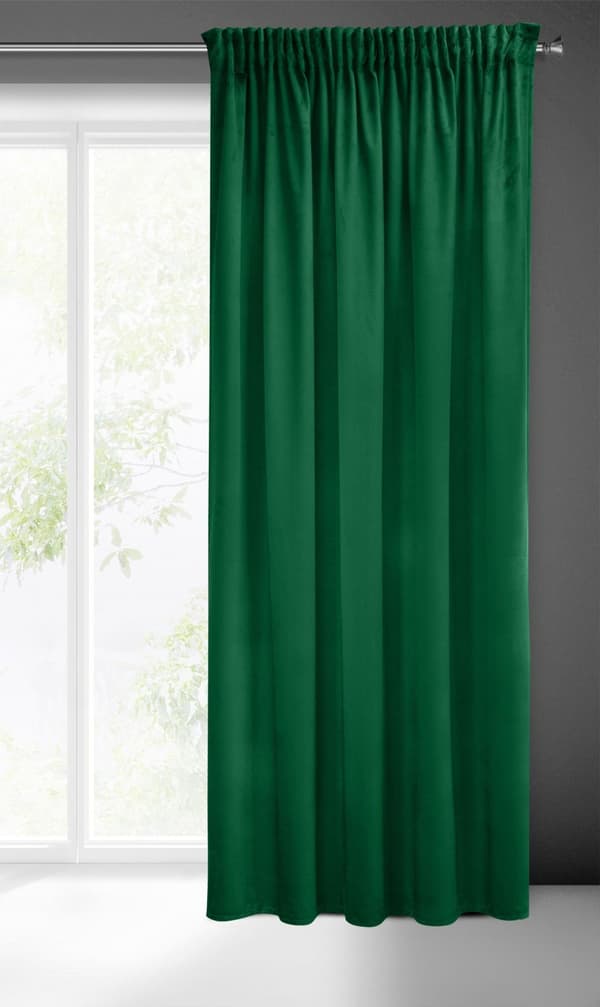 Valmis verho teipillä SIBEL 140x270 Pierre Cardin Eurofirany vihreä