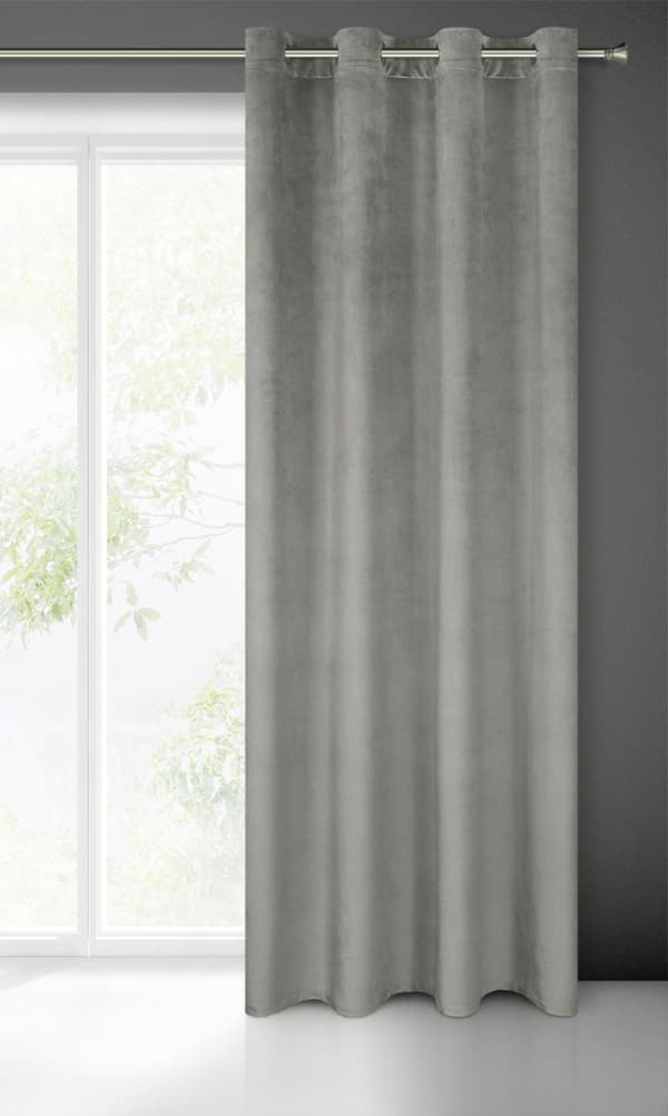 Färdig gardin med öljetter FARGO 140x250 Eurofirany ask