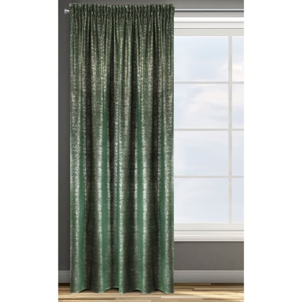 Færdiglavet gardin på tape CYPERN 140x270 Design91 grøn