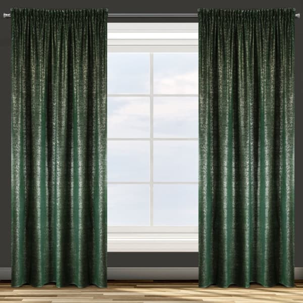Færdiglavet gardin på tape CYPERN 140x270 Design91 grøn