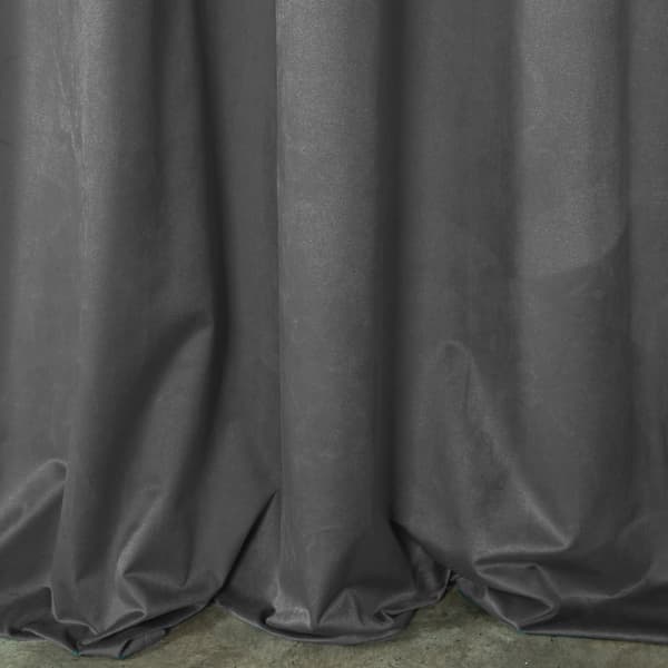 Færdiglavet gardin med øjer ROSA 140x250 Design91 grafit